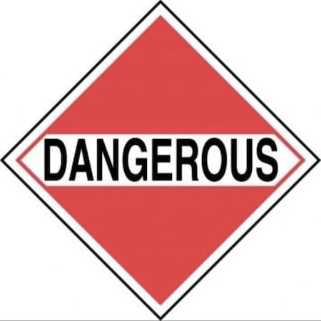 Accuform DOT PLACARD FOR MIXED LOADS  MPLM01RM50 MPLM01RM50